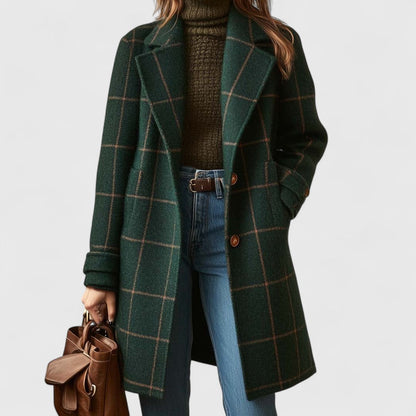 Farah | Classic Check Coat
