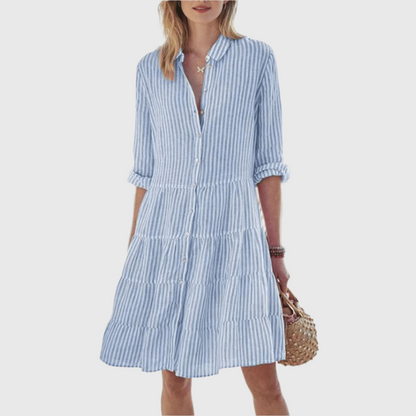 Judith - Breezy Striped Dress