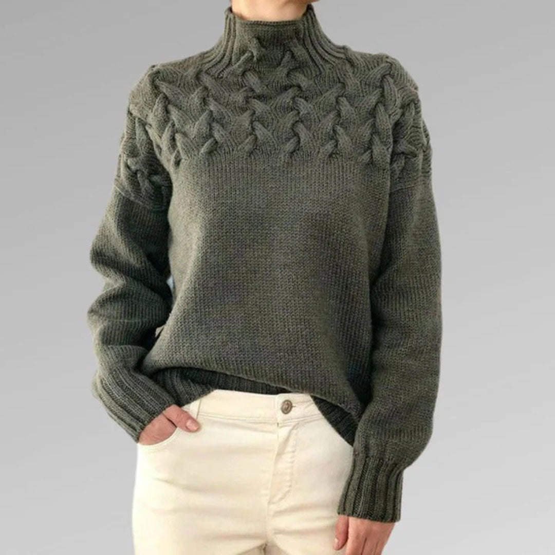Serena - Knitted Turtleneck Sweater