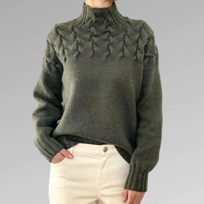 Serena - Knitted Turtleneck Sweater