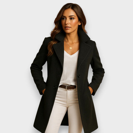 Mayara | Elegant Wool Coat