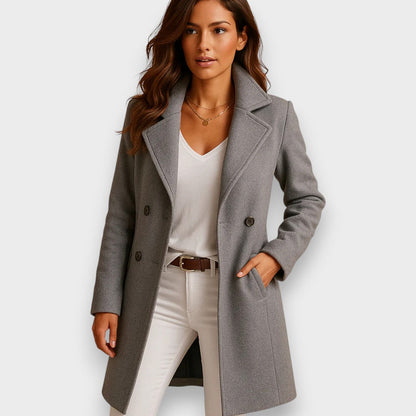 Mayara | Elegant Wool Coat