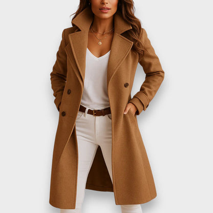 Mayara | Elegant Wool Coat