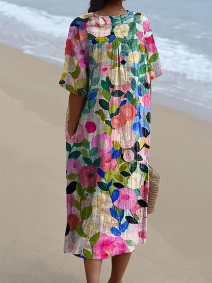 Liora | Vintage Floral Dress